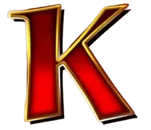 Lucky Pharaoh Wild K Symbol