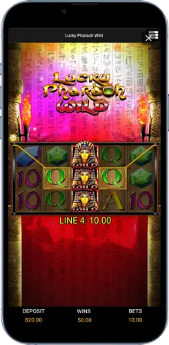 Lucky Pharaoh Wild Pharao Wild Symbol