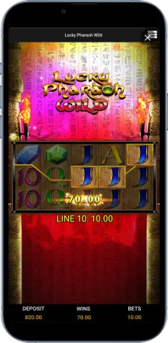 Lucky Pharaoh Wild Freispiele und Symbole