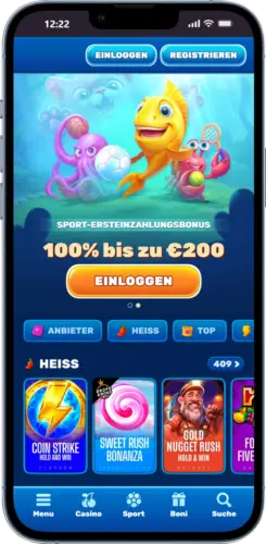 Lucky Pharaoh Wild Website im Android Browser öffnen